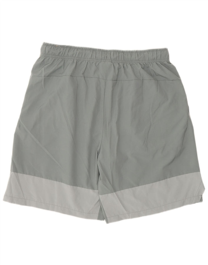 Pantaloncini sportivi Nike Dri Fit da uomo, grandi, in poliestere grigio