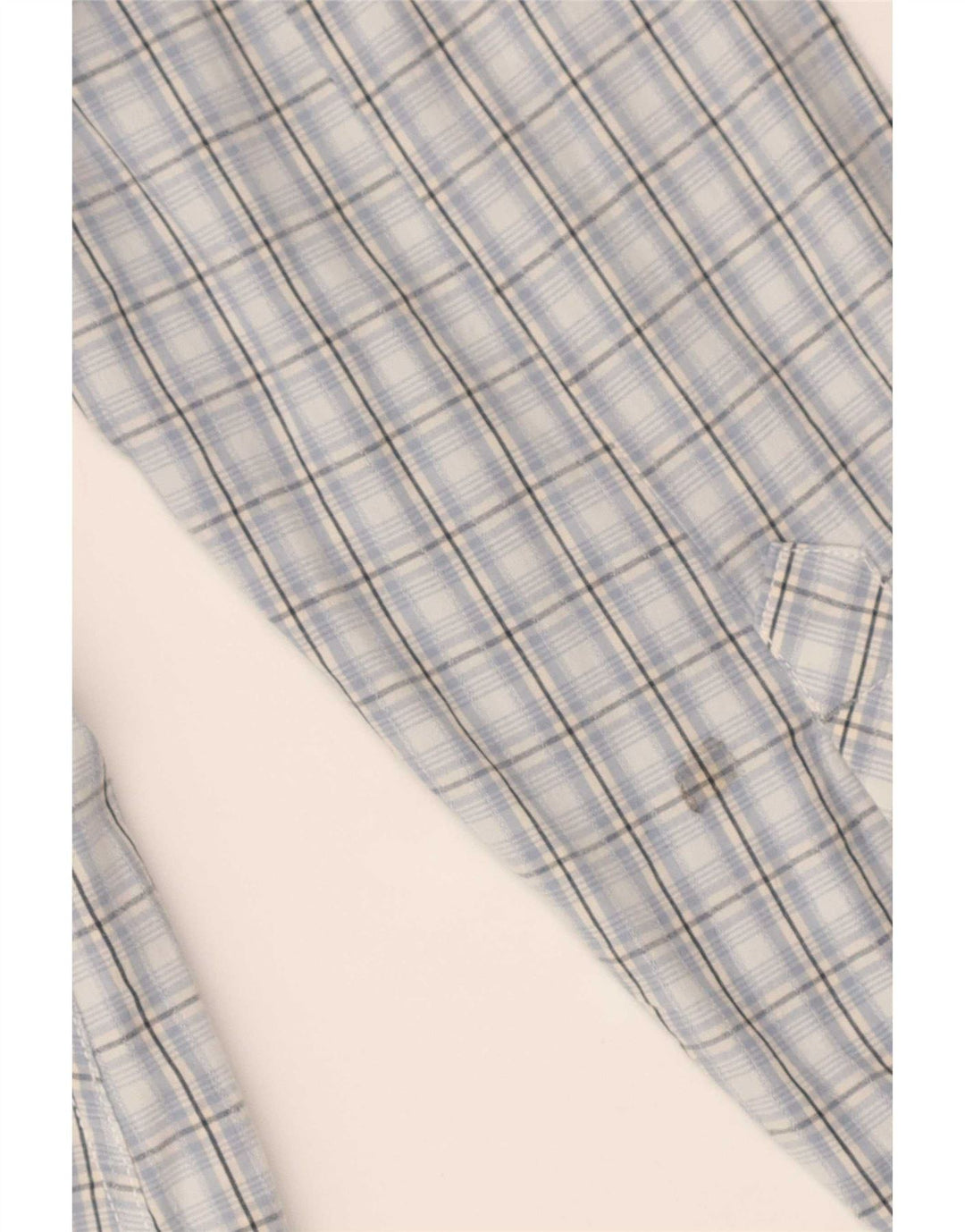 Marlboro Classics Herrenhemd 2XL, blau kariert, Baumwolle