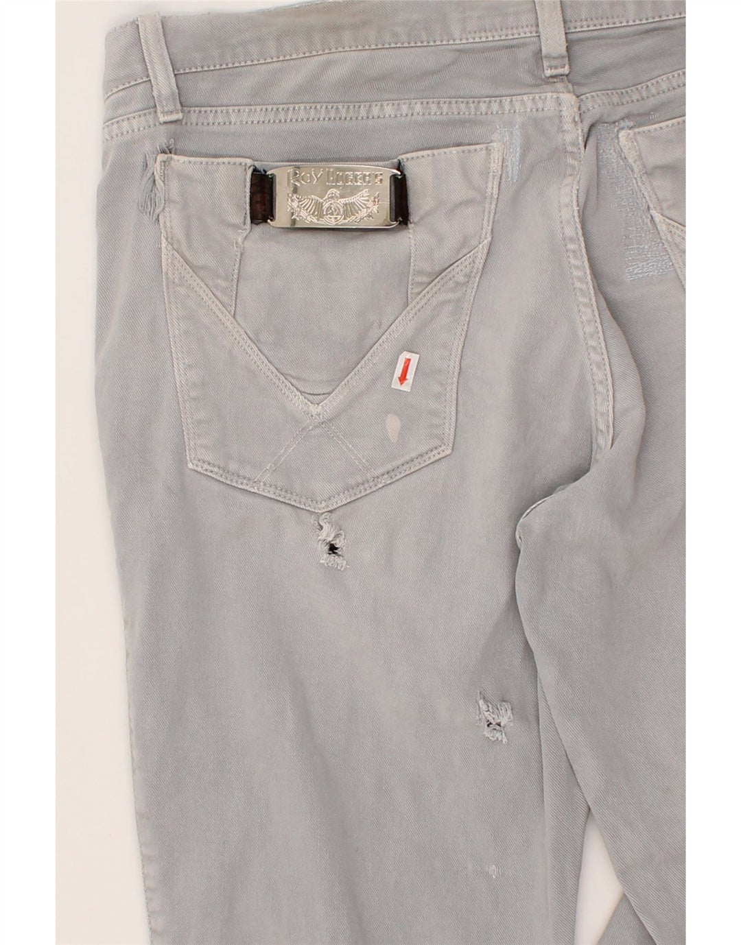 ROY ROGERS Womens Straight Jeans W36 L30 Grey Cotton Vintage Roy Rogers and Second-Hand Roy Rogers from Messina Hembry 