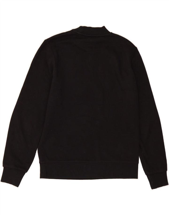 JACK & JONES Mens Sweatshirt Jumper Small Black Cotton Vintage Jack & Jones and Second-Hand Jack & Jones from Messina Hembry 