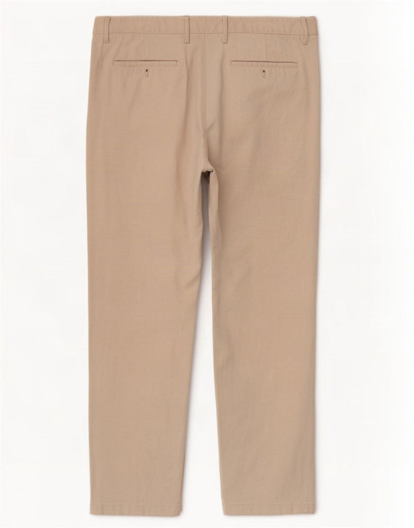 Massimo Dutti Ανδρικό παντελόνι Chino με κανονική εφαρμογή EU 46 XL W36 L27 Beige