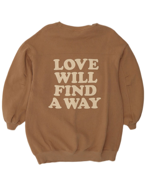 Bluza Zara Girls Disney Graphic Jumper 13-14 lat Brązowa