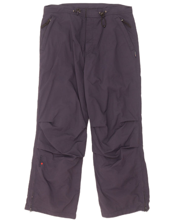 Canadiske Herre Lige Windbreaker Bukser Medium W34 L29 Navy Blue