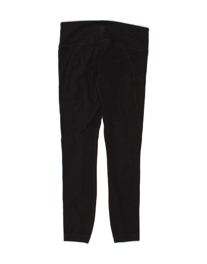 ATHLETA Womens Leggings UK 6 XS  Black Nylon Vintage Athleta and Second-Hand Athleta from Messina Hembry 