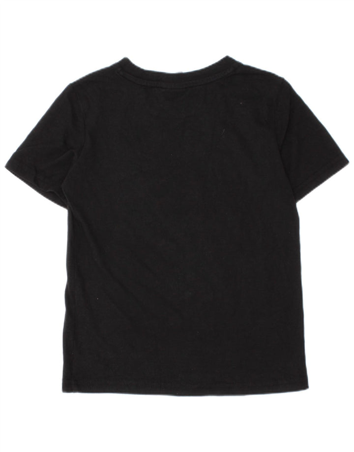 Puma Boys Graphic T-Shirt Top 3-4 Years Black
