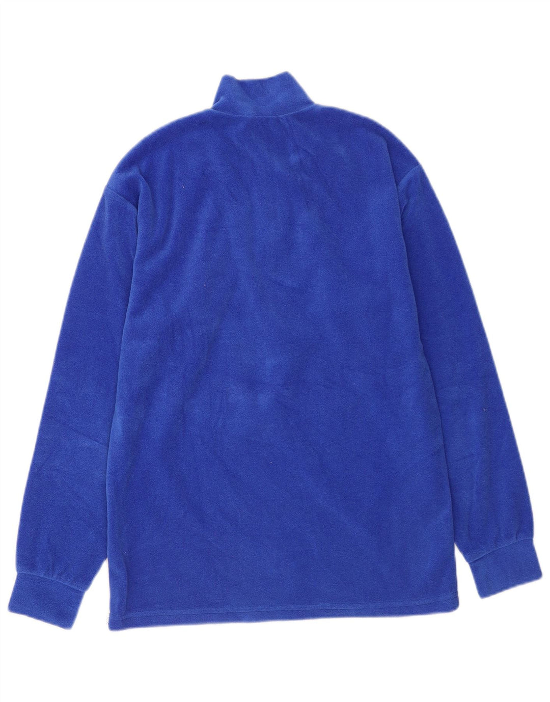 Fila Mens Zip Neck Fleece Jumper IT 46 Small Blue
