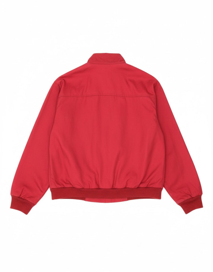WEST HAM Mens Graphic Bomber Jacket UK 38 Medium Red