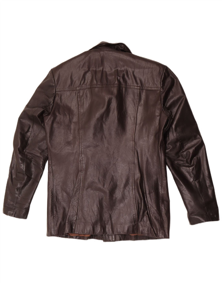 Giacca in pelle da uomo Esco EU 52 XL in pelle marrone