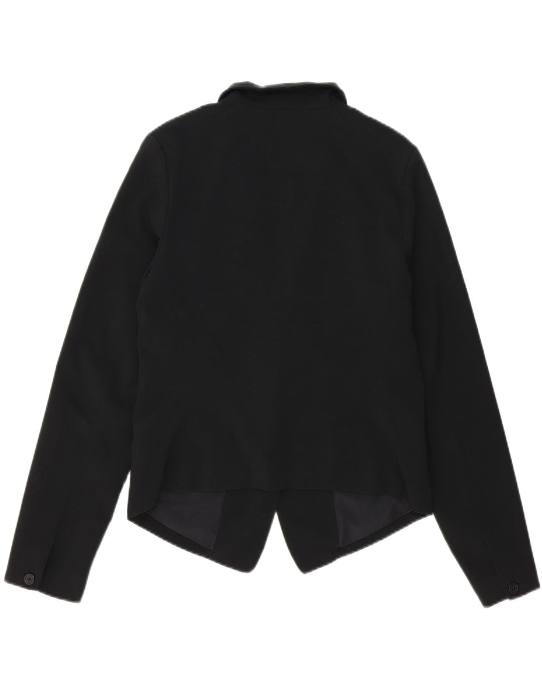 MOSSIMO Womens 1 Button Blazer Jacket UK 14 Medium Black Vintage Mossimo and Second-Hand Mossimo from Messina Hembry 