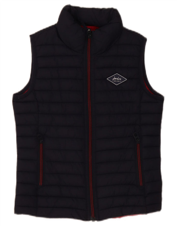 Joules Boys Padded Gilet 5-6 Years Navy Blue Polyamide