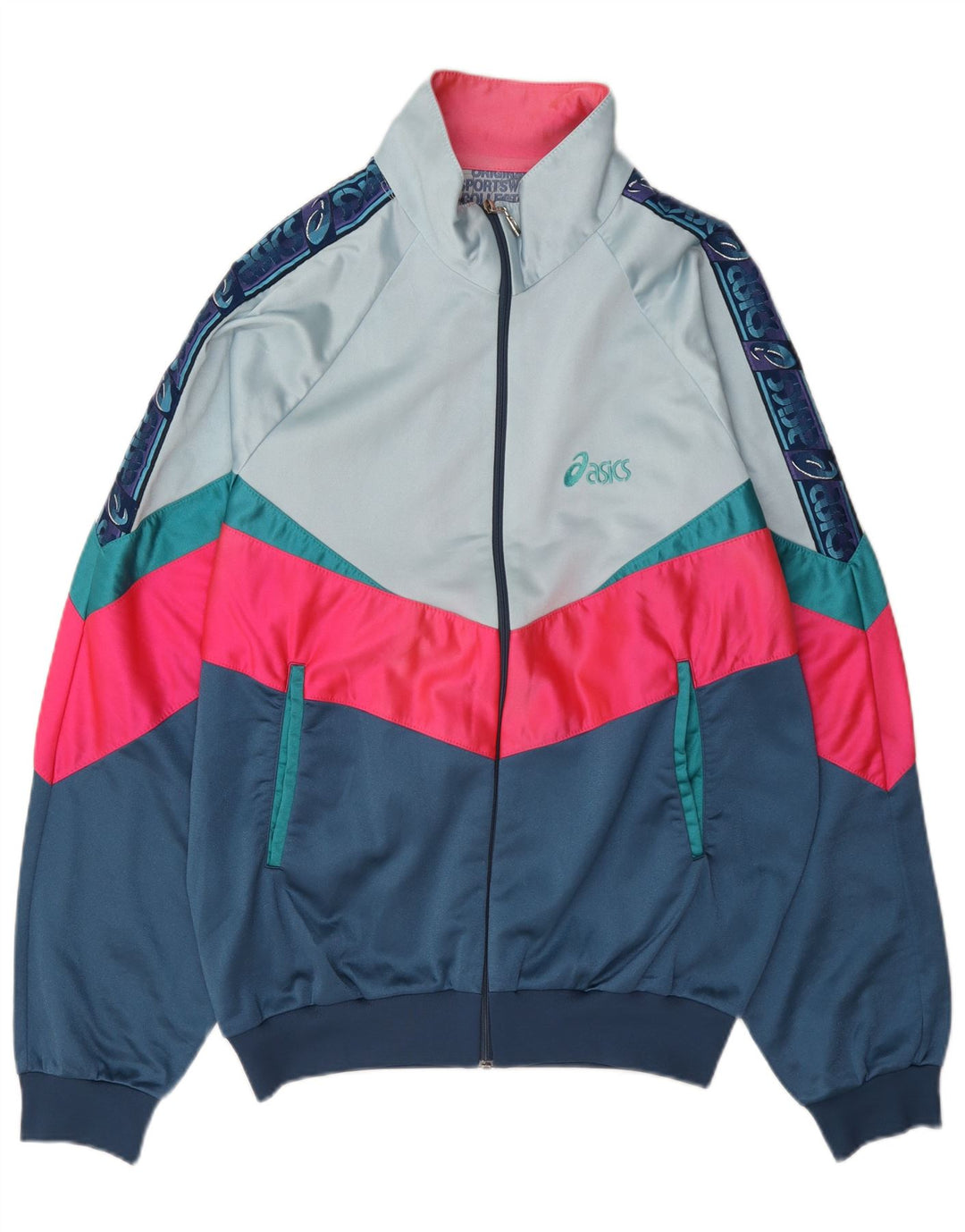Jachetă de trening pentru bărbați Asics IT 50 Medium Multicolor Colorblock