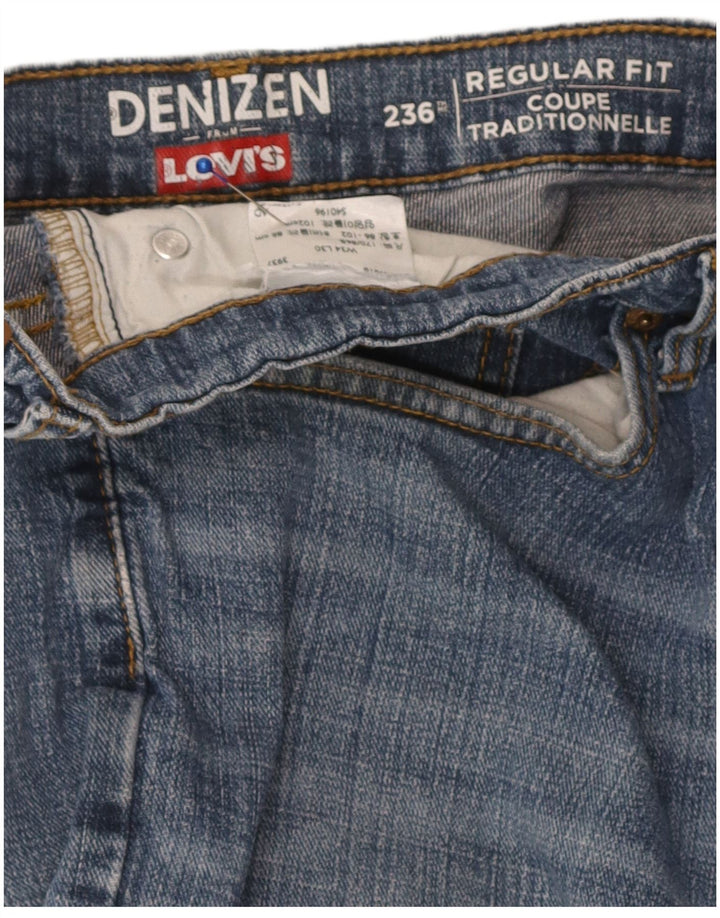 Blugi drepti Levi's Denizen pentru femei, cu ajustare normală, W34 L30, albastru