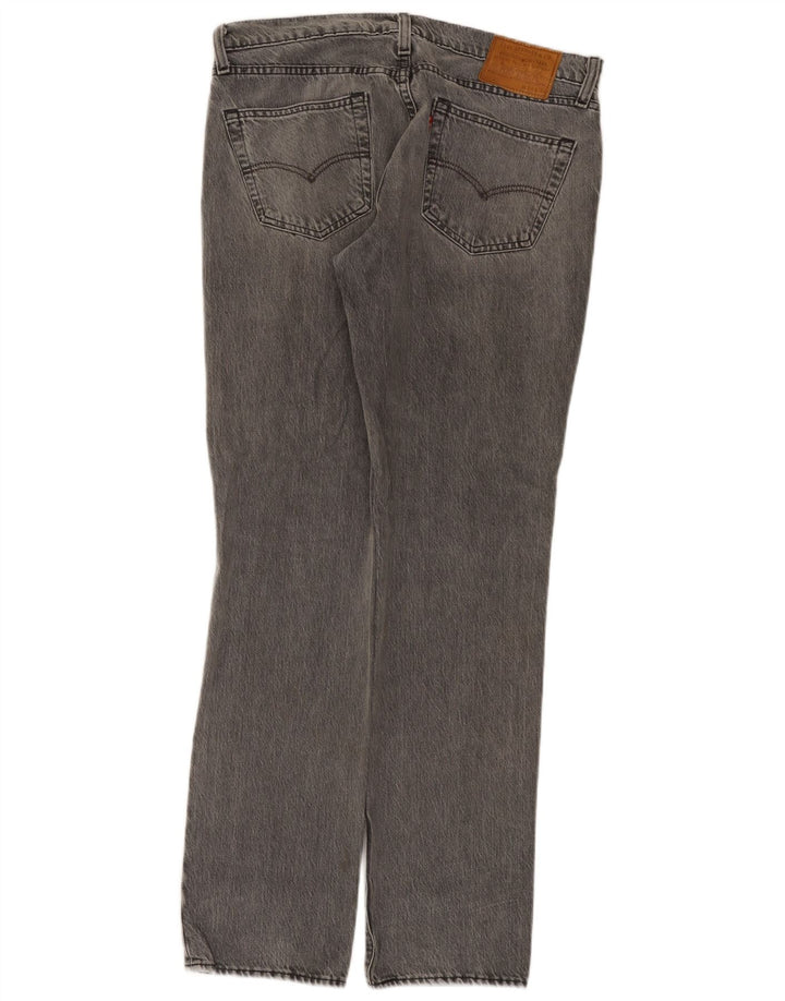 Jeans Levi's Uomo 511 Slim W34 L34 Cotone Grigio
