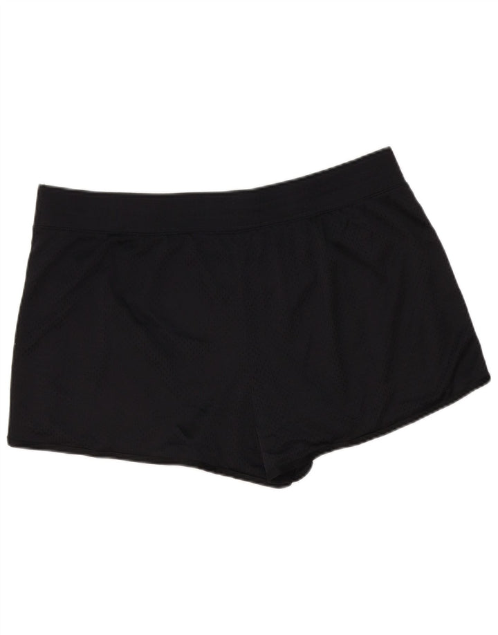 FILA Womens Sport Shorts UK 18 XL  Black Polyester