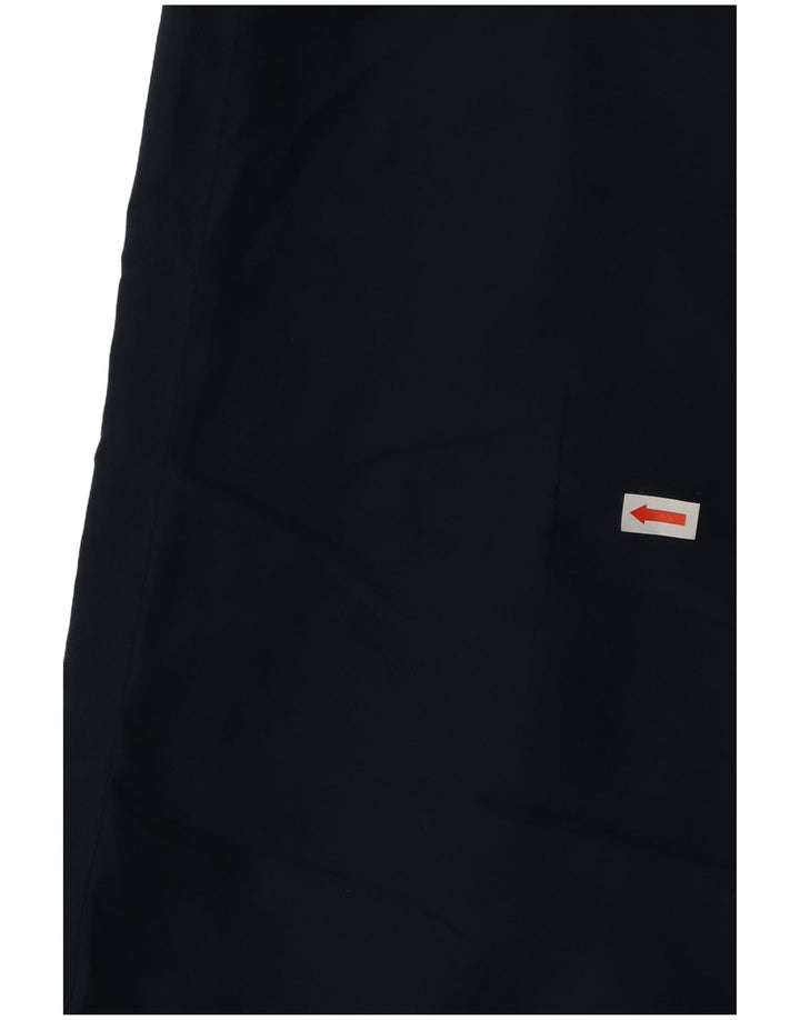 Asics Mens Tracksuit Trousers Large  Navy Blue Polyester