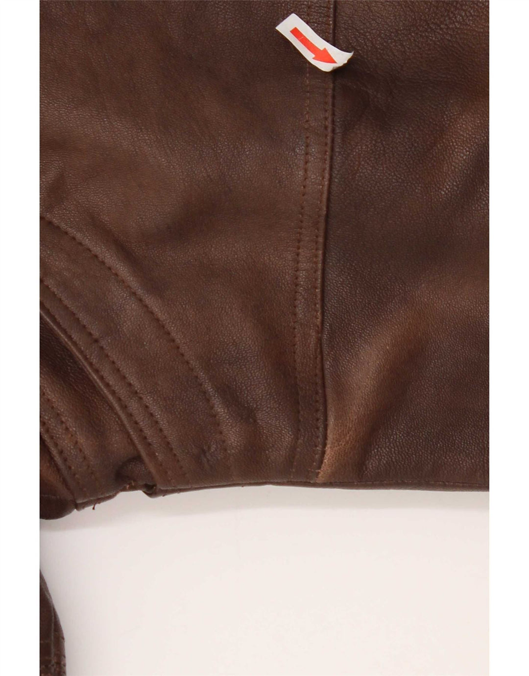 veste en cuir homme vintage UK 38 Brun moyen