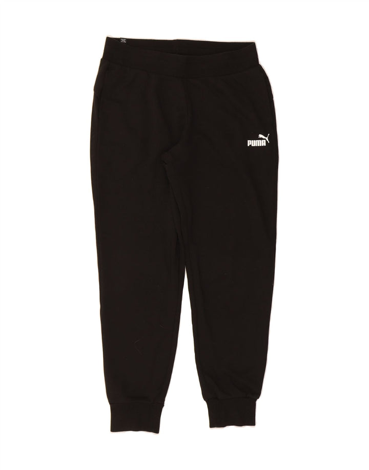 PUMA Mens Tracksuit Trousers Joggers Medium  Black Cotton Vintage Puma and Second-Hand Puma from Messina Hembry 