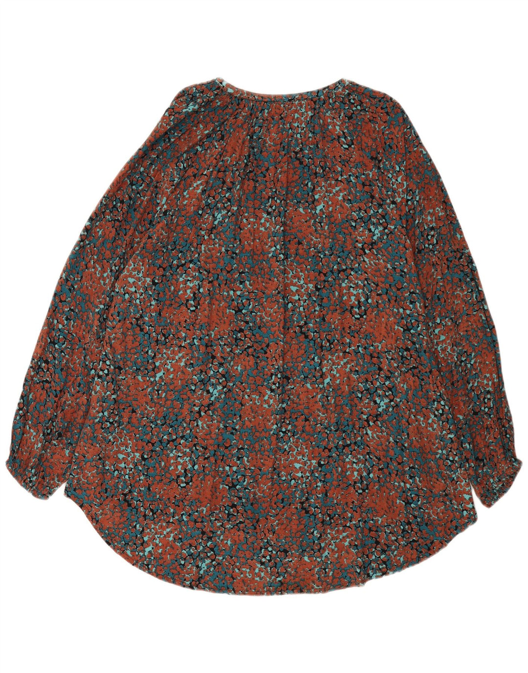 Fat Face Womens Long Sleeve Tunic Top UK 14 Large Multicoloured Flecked