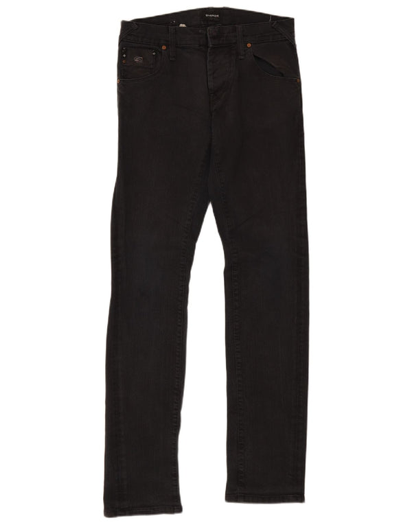 Energie Damen Slim Jeans W32 L36 Schwarze Baumwolle