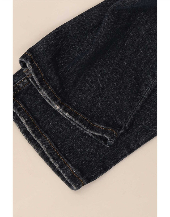 Liu Jo Womens Distressed Slim Jeans W31 L28 Blue Cotton