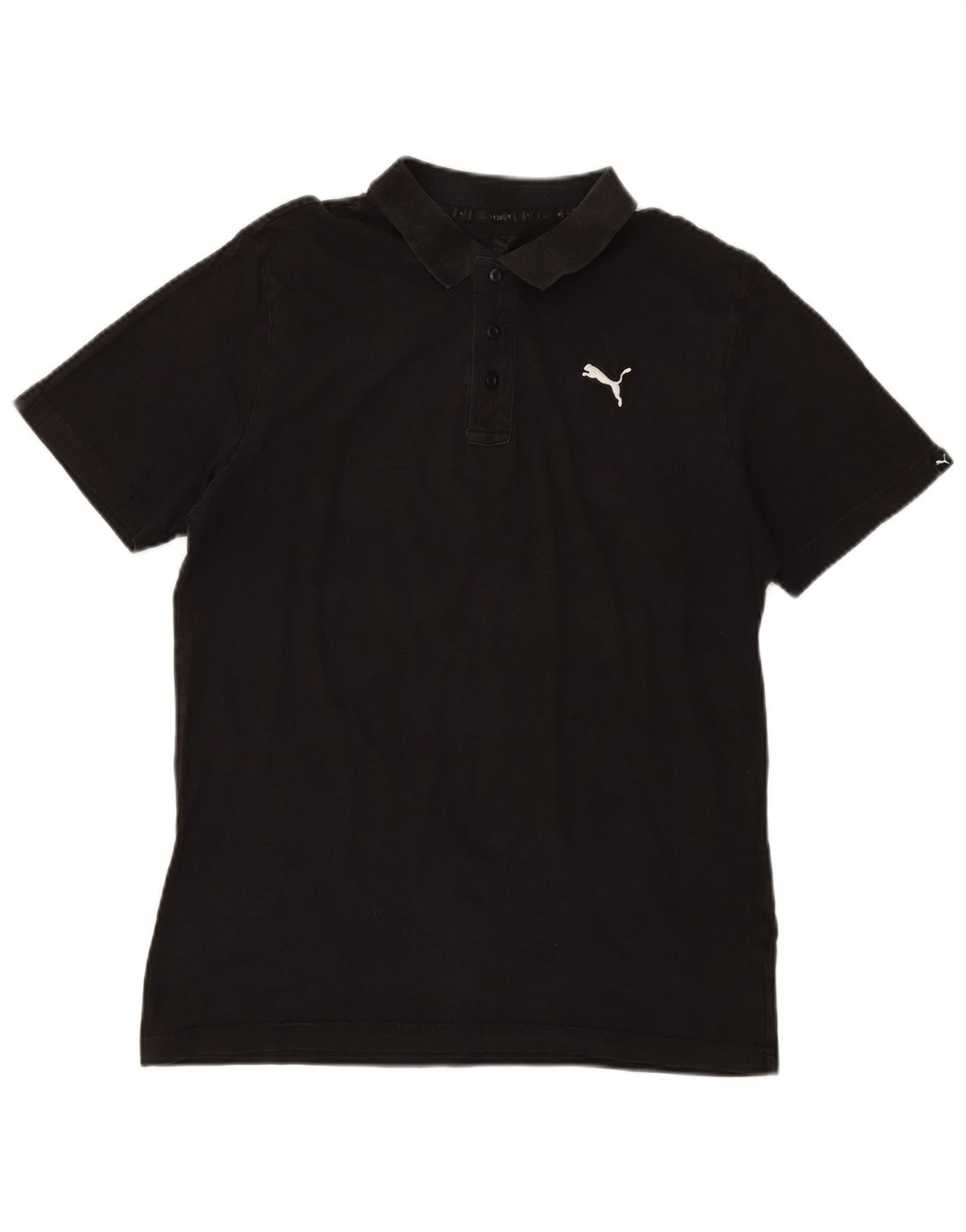 Puma Mens Polo Shirt Medium Black