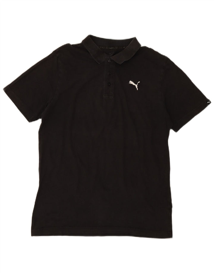 Puma Mens Polo Shirt Medium Black
