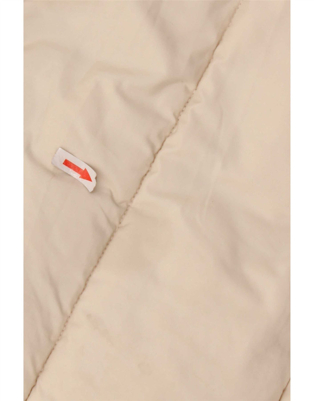 Cappotto imbottito con cappuccio da donna KHUJO UK 10 piccolo in poliestere bianco sporco
