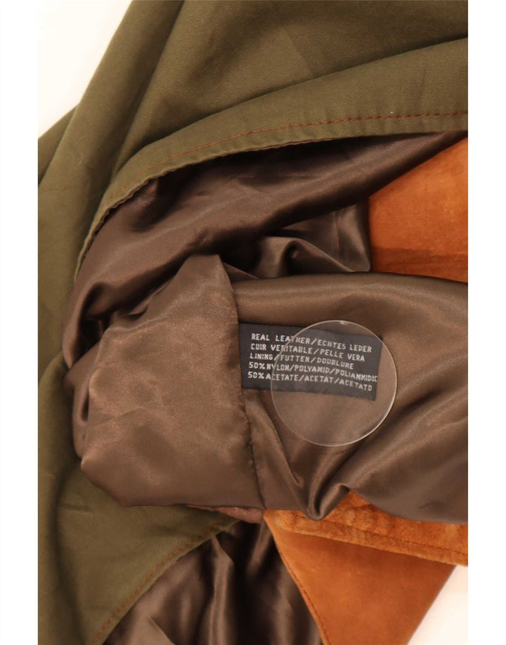 Blackthorn Herre ruskindsvest medium brunt læder