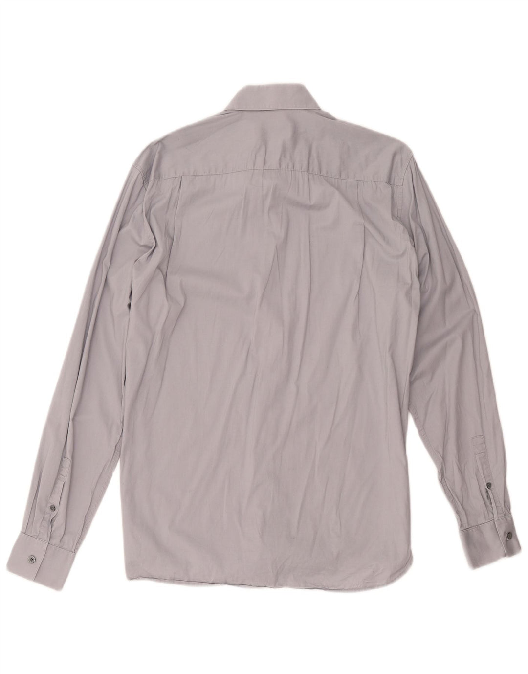 Dkny Mens Shirt Size 16 1/2 Large Grey Cotton