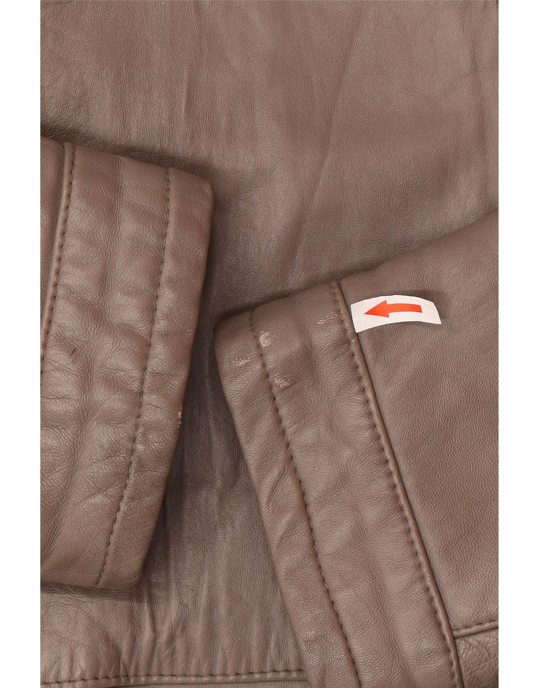 Vintage Mens Leather Jacket UK 40 Large Brown