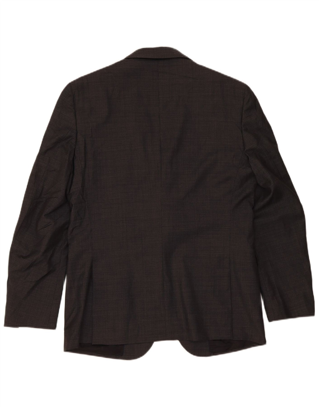 Jaqueta blazer masculina Massimo Dutti com 2 botões UE 52 grande lã cinza