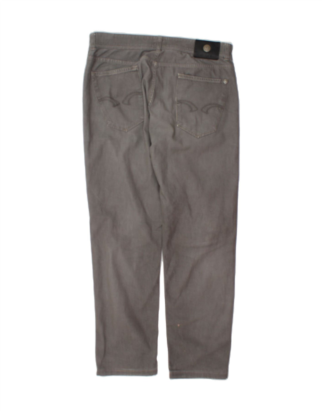 TRUSSARDI Mens Straight Jeans W33 L29 Grey Vintage Trussardi and Second-Hand Trussardi from Messina Hembry 