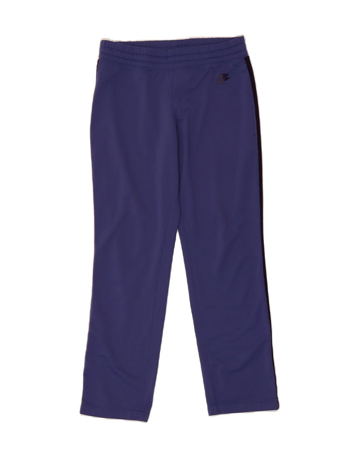NIKE Mens Tracksuit Trousers Medium  Blue Colourblock Polyester Vintage Nike and Second-Hand Nike from Messina Hembry 