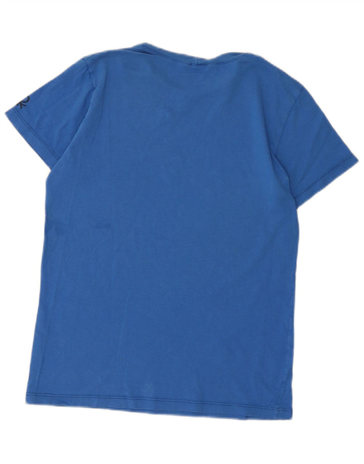 Benetton Boys T-Shirt Top 13-14 Years Blue
