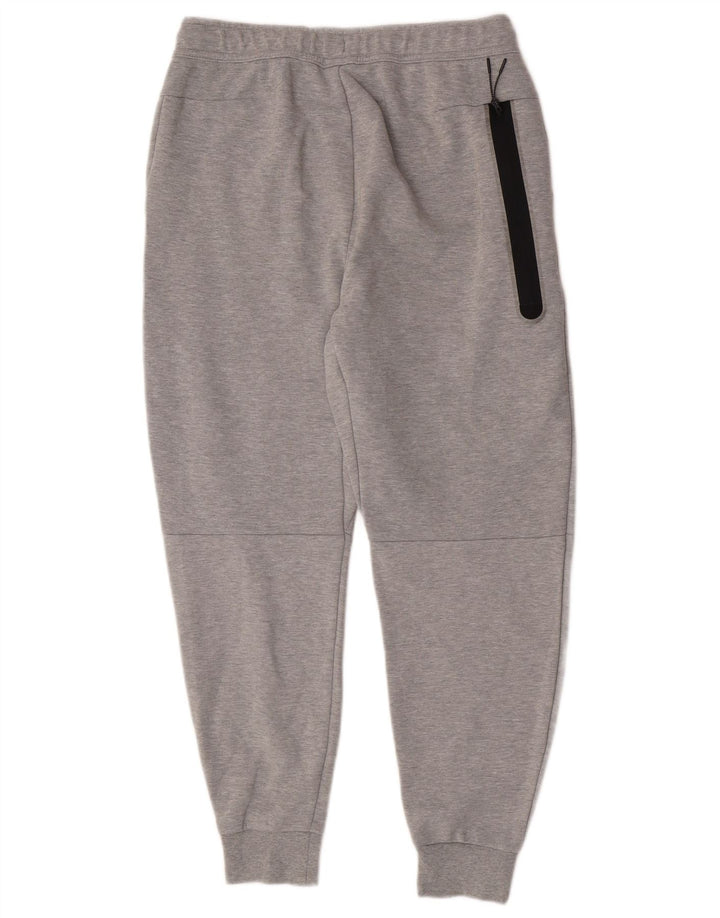 Nike Mens Tracksuit Trousers Joggers Medium  Grey Cotton