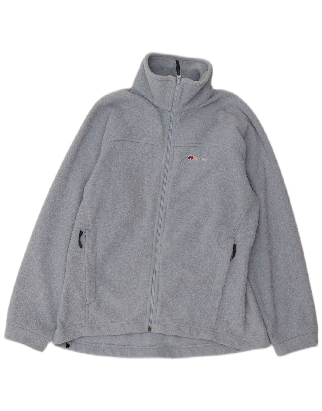 Berghaus Womens Fleece Jumper UK 16 Large Blue Polyester