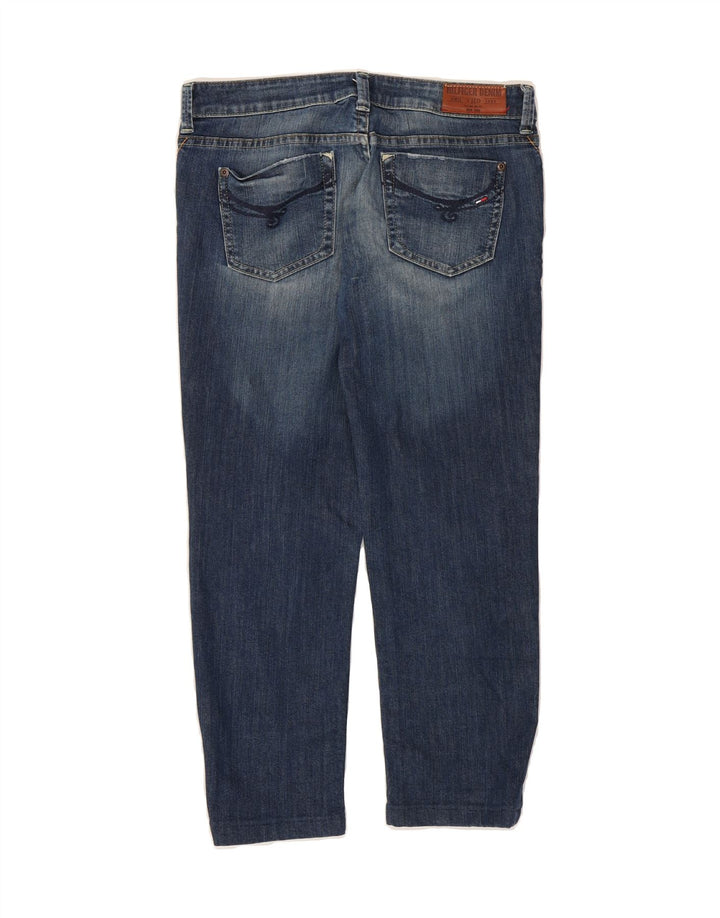 TOMMY HILFIGER Womens Cropped Jeans W32 L25 Blue Vintage Tommy Hilfiger and Second-Hand Tommy Hilfiger from Messina Hembry 