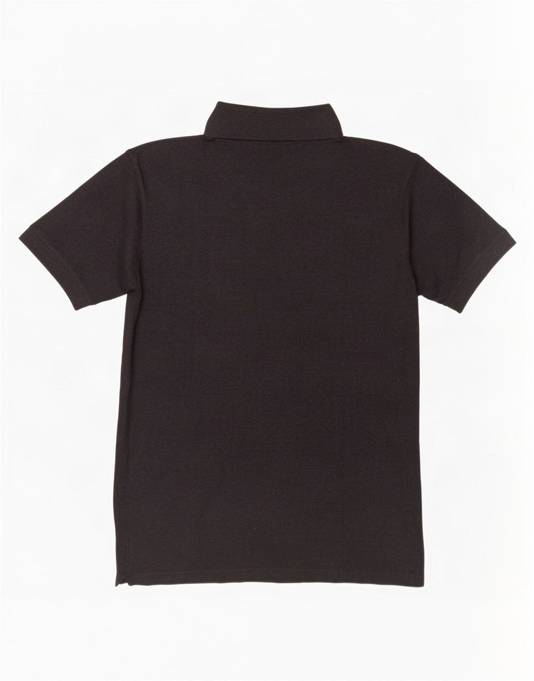 Polo Reebok da uomo grande in cotone nero