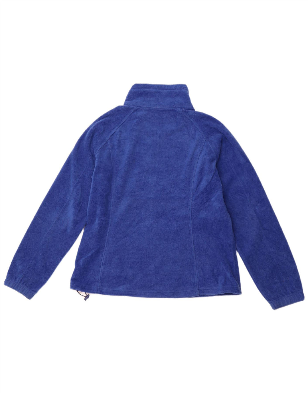 COLUMBIA Womens Fleece Jacket UK 18 XL Blue Polyester