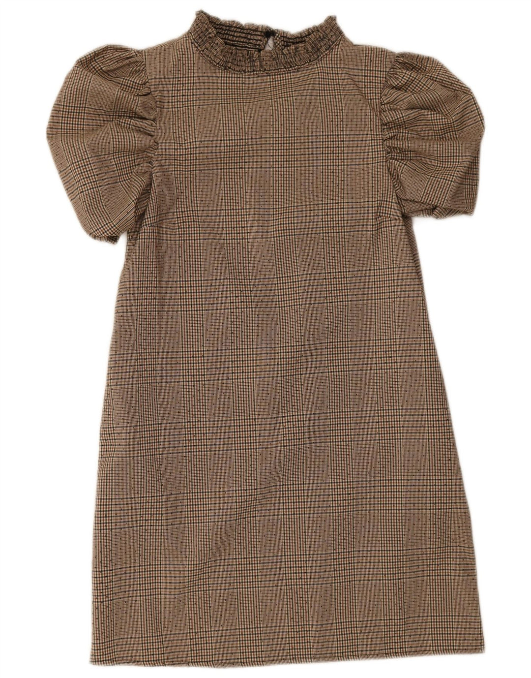 Abito basic da donna Zara UK 6 XS Beige pied de poule