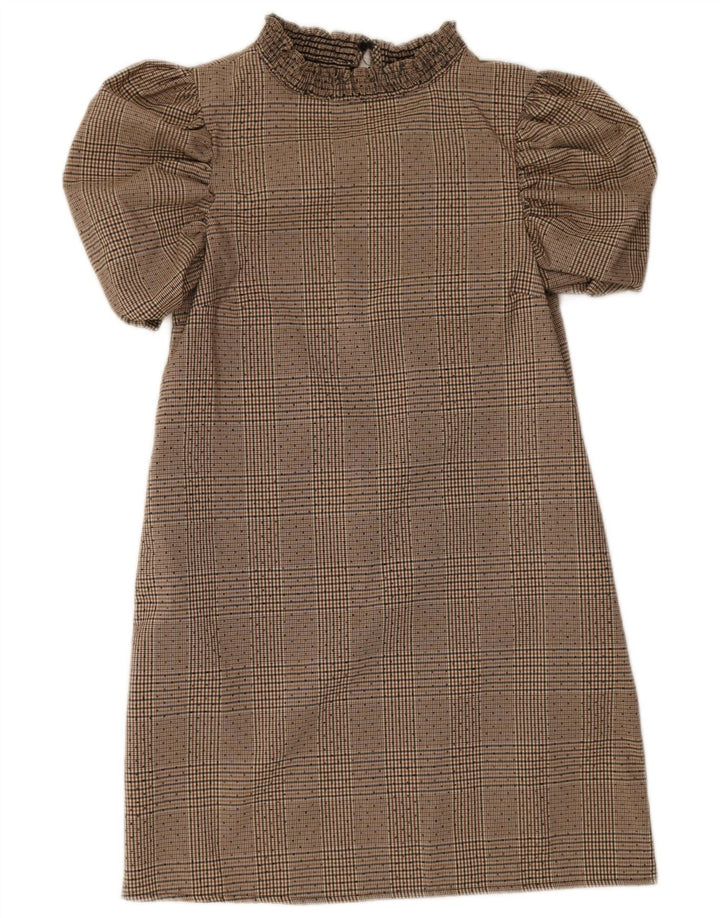 Abito basic da donna Zara UK 6 XS Beige pied de poule
