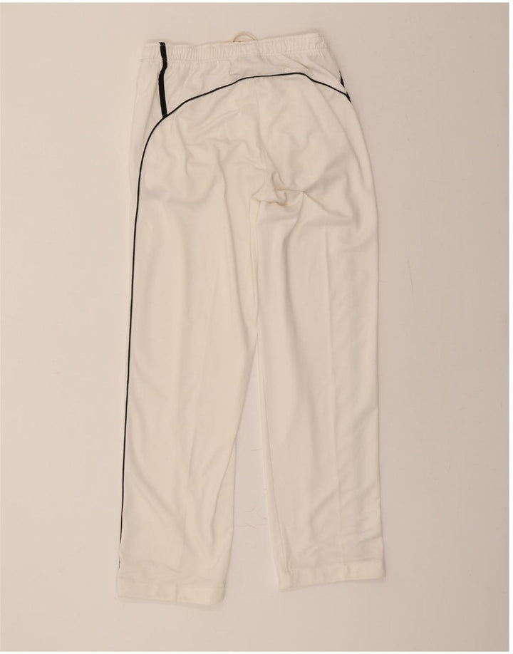 PUMA Womens Tracksuit Trousers UK 10 Small  Off White Polyester Vintage Puma and Second-Hand Puma from Messina Hembry 