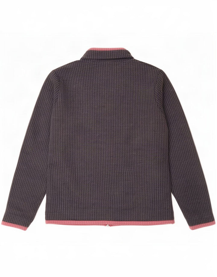 Giacca in pile da donna Weird Fish UK 14 Large Grey Poliestere