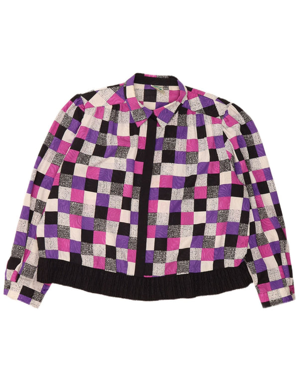 Blusa feminina de manga comprida Frankenwalder IT 48 XL multicolorida