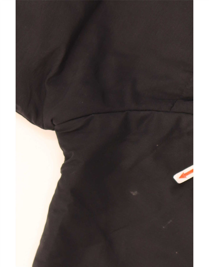 Asics Herre Hooded Parka Jacket UK 40 Large Black