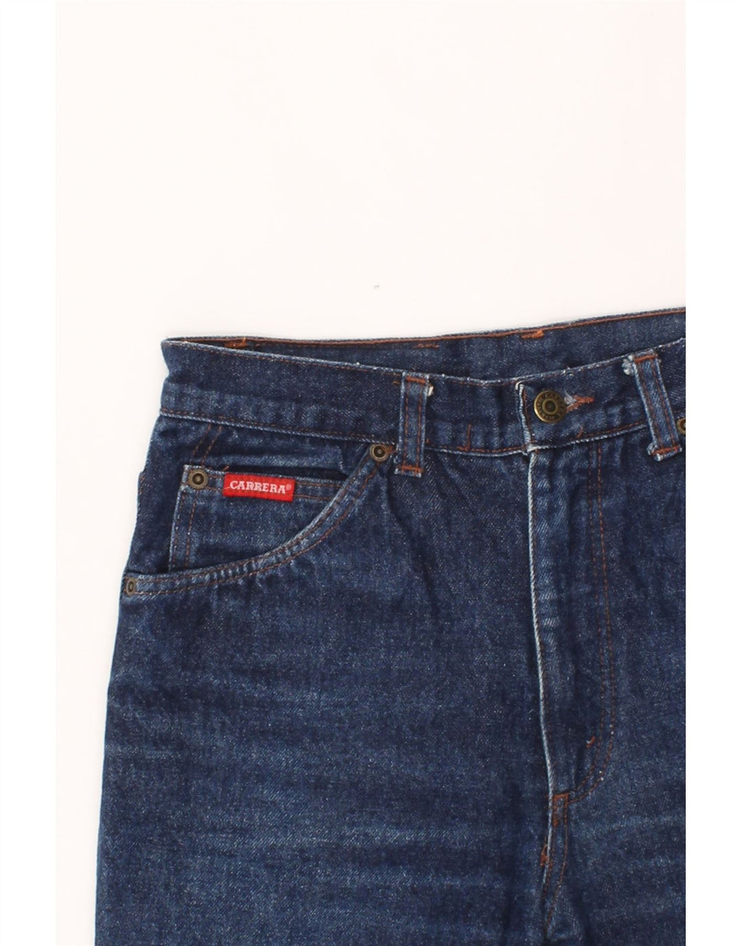 CARRERA Womens Tapered Jeans W26 L29  Navy Blue Vintage Carrera and Second-Hand Carrera from Messina Hembry 