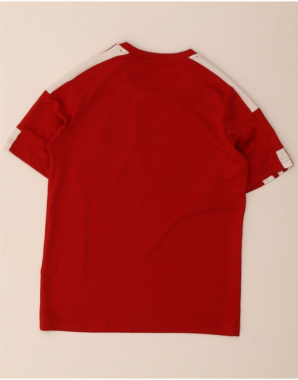 Adidas Ragazzi A.S. T-shirt Rugby Milano Top 9-10 anni Colorblock rosso