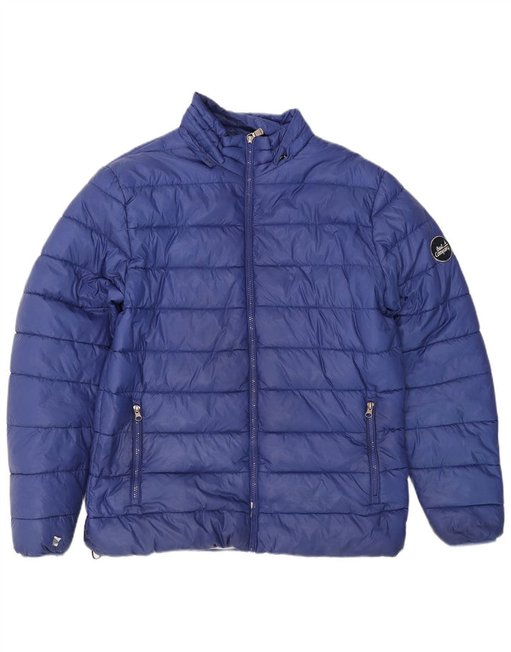 Best Company Mens Padded Jacket UK 42 XL Blue