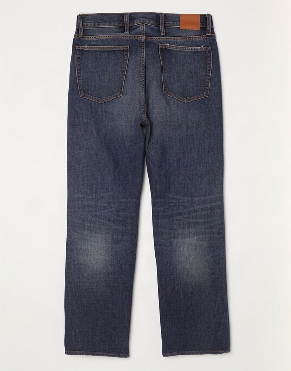 Gap Mens Droite Straight Jeans W36 L32 Azul Algodão