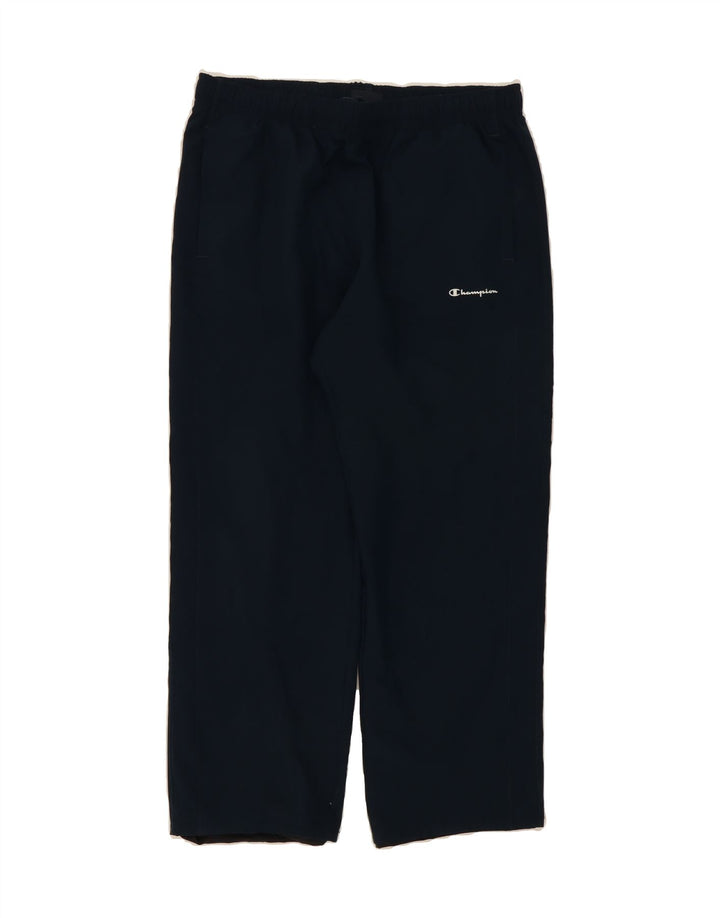 CHAMPION Mens Tracksuit Trousers Large  Navy Blue Polyester Vintage Champion and Second-Hand Champion from Messina Hembry 